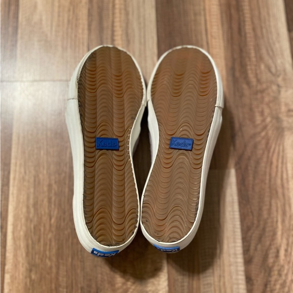 Keds Double Decker Houndstooth Slip On Comfy Sneaker Gray Suede Women Size 7.5 - Picture 5 of 9